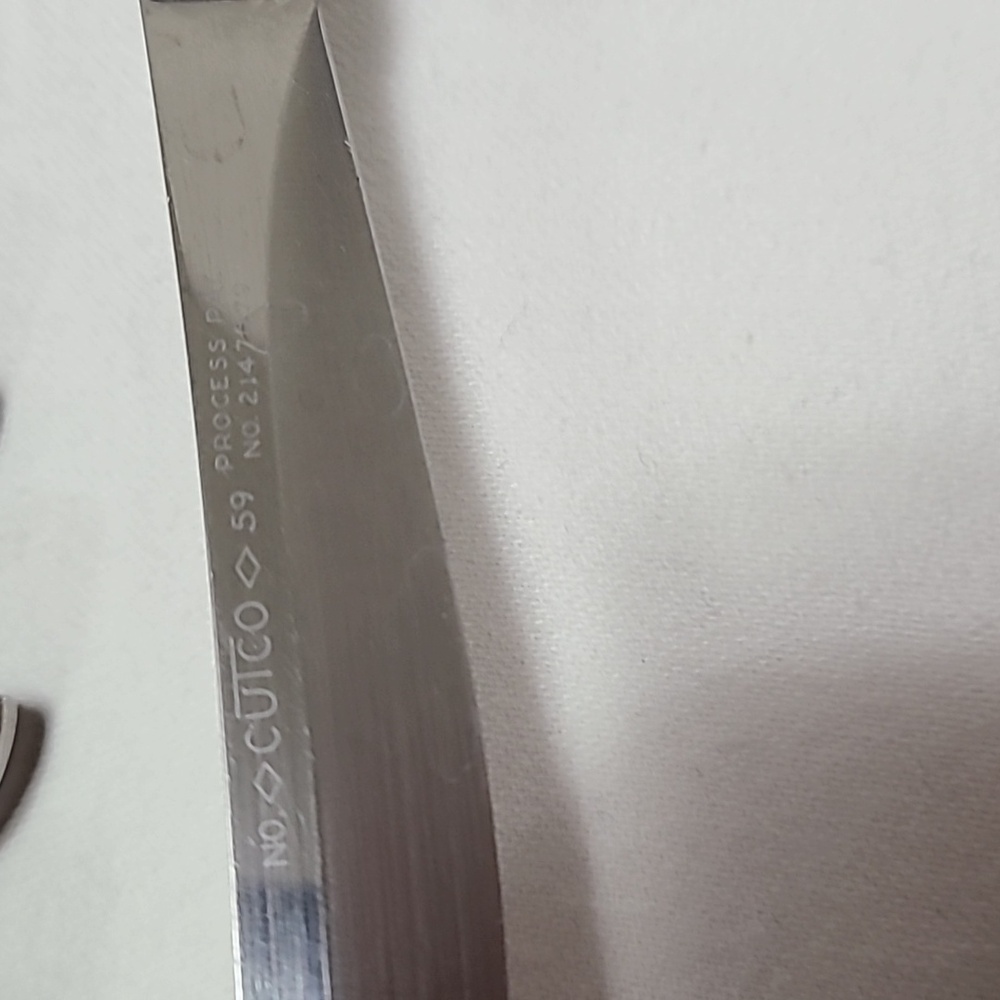 Cutco Vintage #59 Pat. No. 2147079, Set of 7 Smooth Blade Steak/table Knives - Picture 7 of 16